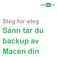 Steg for steg. Sånn tar du backup av Macen din