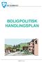 BOLIGPOLITISK HANDLINGSPLAN