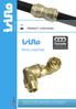 PRODUCT CATALOGUE Brass couplings