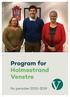 Program for Holmestrand Venstre