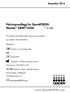 Pakningsvedlegg for QuantiFERON Monitor (QFM ) ELISA 2 96