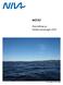 NOTAT. Overvåking av Haldenvassdraget 2013. Hemnessjøen, Foto: NIVA