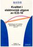 Kvalitet i elektronisk utgave av ICD-10