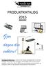 PRODUKTKATALOG 2015. desember