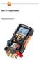 testo 557 Digital manifold Instruksjonsmanual NO-1