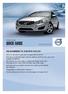 QUICK GUIDE WEB EDITION VELKOMMEN TIL DIN NYE VOLVO! VOLVO V60