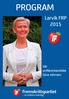 PROGRAM. Larvik FRP 2015. Vår ordførerkandidat Gina Johnsen