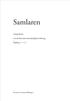 Titel 1. Samlaren. Tidskrift för svensk litteraturvetenskaplig forskning Årgång 120 1999. Svenska Litteratursällskapet