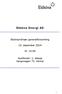 Eidsiva Energi AS. Ekstraordinær generalforsamling. 15. desember 2014. Kl. 15.00. Auditoriet i 1. etasje Vangsvegen 73, Hamar