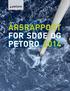 ÅRSRAPPORT FOR SDØE OG PETORO 2014