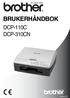 BRUKERHÅNDBOK DCP-110C DCP-310CN. Version B