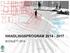 HANDLINGSPROGRAM 2014-2017 BUDSJETT 2014