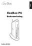 Norsk. EeeBox PC. Bruksanvisning. EeeBox EB1503