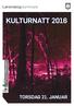 KULTURNATT 2016 TORSDAG 21. JANUAR