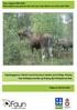 Faun rapport 005-2015 Aldersregistrering og bestandsvurdering av elg i Søndre Land etter jakta 2014