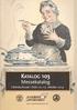 Katalog 103. Messekatalog Litteraturhuset i Oslo 10. 12. oktober 2014. www. nynorskantikvariat. no