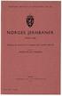 NORGES JERNBANER 1947-48 NORGES OFFISIELLE STATISTIKK. XI. 56. Statistique des chemins de fer norvégiens pour l'exercice 1947.-48