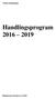 Vestby Kommune. Handlingsprogram 2016 2019