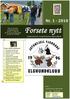 Forsete nytt. Nr. 1-2010. Medlemsblad for Jotunfjell Fjordane Elghundklubb