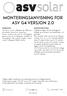 Monteringsanvisning for ASV G4 versjon 2.0