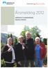 Årsmelding 2012. AKERSHUS FYLKESKOMMUNE Akershus eldreråd