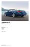 PRISLISTE. BMW 3-serie Cabriolet.