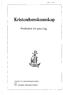 Juni 1991. riste. Studieplan for grunnfag. Institutt for kristendomskunnskap ved Det teologiske Menighetsfakultet