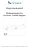 Omgivelseskontroll. Dokumentasjon for Picomatic DA460 døråpner