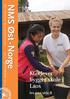 NMS Øst - Norge. KG-elever bygger skole i Laos. les mer side 8. Det Norske Misjonsselskap nr 3 - SEPTEMBER 2015