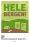 Alternativt bybudsjett for Bergen 2013