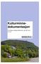 Kulturminnedokumentasjon. for Smigrov boligområde Arna, gnr 287, bnr 14 m.fl.