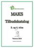 MAKS. Tilbudskatalog. 3. og 4. trinn. Vinteren 2016. Marienlyst Aktivitetsskole