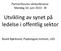 Utvikling av synet på ledelse i offentlig sektor