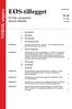 EØS-tillegget. NORSK utgave. til Den europeiske unions tidende. Nr. 56 ISSN 1022-9310. 18. årgang 13.10.2011 EØS-ORGANER. 1. EØS-komiteen EF-ORGANER