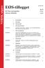 EØS-tillegget. NORSK utgave. til Den europeiske unions tidende. Nr. 9 ISSN 1022-9310. 19. årgang 16.2.2012 I EØS-ORGANER. 1. EØS-komiteen EF-ORGANER