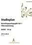 www.dmmh.no Studieplan Barnehagepedagogikk Del 1 Videreutdanning Deltid 30 sp 2013-2014 Rev 26.0813