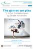 The games we play v / InTuit Dansekompani