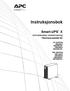 Instruksjonsbok. Smart-UPS X. Avbruddssikker strømforsyning Tårn/rack-montert 4U. Lav spenning SMX2000LV SMX2000LVNC SMX3000LV SMX3000LVNC