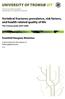 Vertebral fractures: Prevalence, risk factors, and health-related quality of life. A cross-sectional study. The Tromsø study 2007/2008