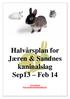 Halvårsplan for Jæren & Sandnes kaninalslag Sep13 Feb 14