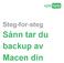 Steg for steg. Sånn tar du backup av Macen din