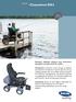 Chasswheel DX2. Invacare. Avansert elektrisk rullestol med motorisert styring for utendørs bruk for voksne
