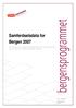 Samferdselsdata for Bergen 2007