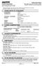 Safety Data Sheet Loctite Corporation 3026 A Marine Epoxy PP-115A PR-nr. 050788