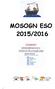 MOSOGN ESO 2015/2016