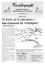 Kvaløynytt MENIGHETSBLAD FOR KVALØY OG HILLESØY. Nr 4 1998 ÅRG. 32. Julenummer