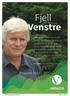 Fjell Venstre. Program 2011-2015