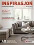 INSPIRASJON. Nyhet! 12 sider med spennende nye møbler fra Furninova. Et magasin fra Bohus Nr. 5-2012. Vil du våkne opp uthvilt? SOVEROMSPESIALISTEN