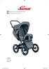 Bruksanvisning og vedlikeholdsinformasjon User Guide and Care Instructions. 130 Sportsvogn Pushchair. Simo_130_manual2011.indd 1 2011-05-26 16.