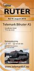 RUTER. Telemark Bilruter AS. www.telemarkbil.no. Velkommen ombord! frå 19. august 2013. Ruteopplysning 177 815 00 184. Hovudkontor Seljord 35 06 54 00
